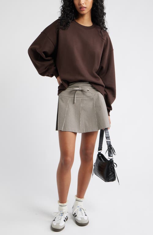 Bp. Relaxed Cotton Blend Sweatshirt In Brown