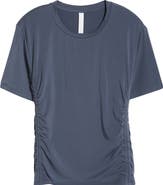 Zella Breathe Ruched Performance T-Shirt