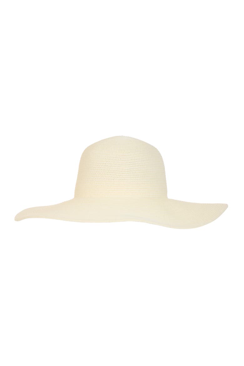 Packable Floppy Brim Sun Hat, Main, color, IVORY