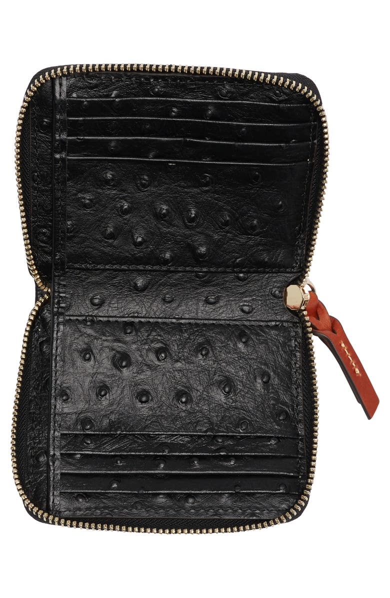 Dooney & Bourke Leather Zip Wallet, Alternate, color, 