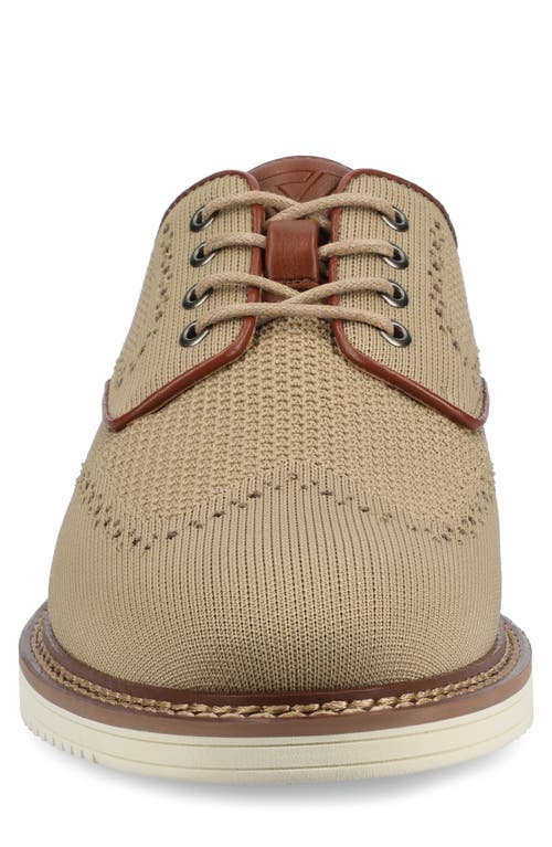 Vance Co. Vance Co Whitaker Knit Derby In Taupe