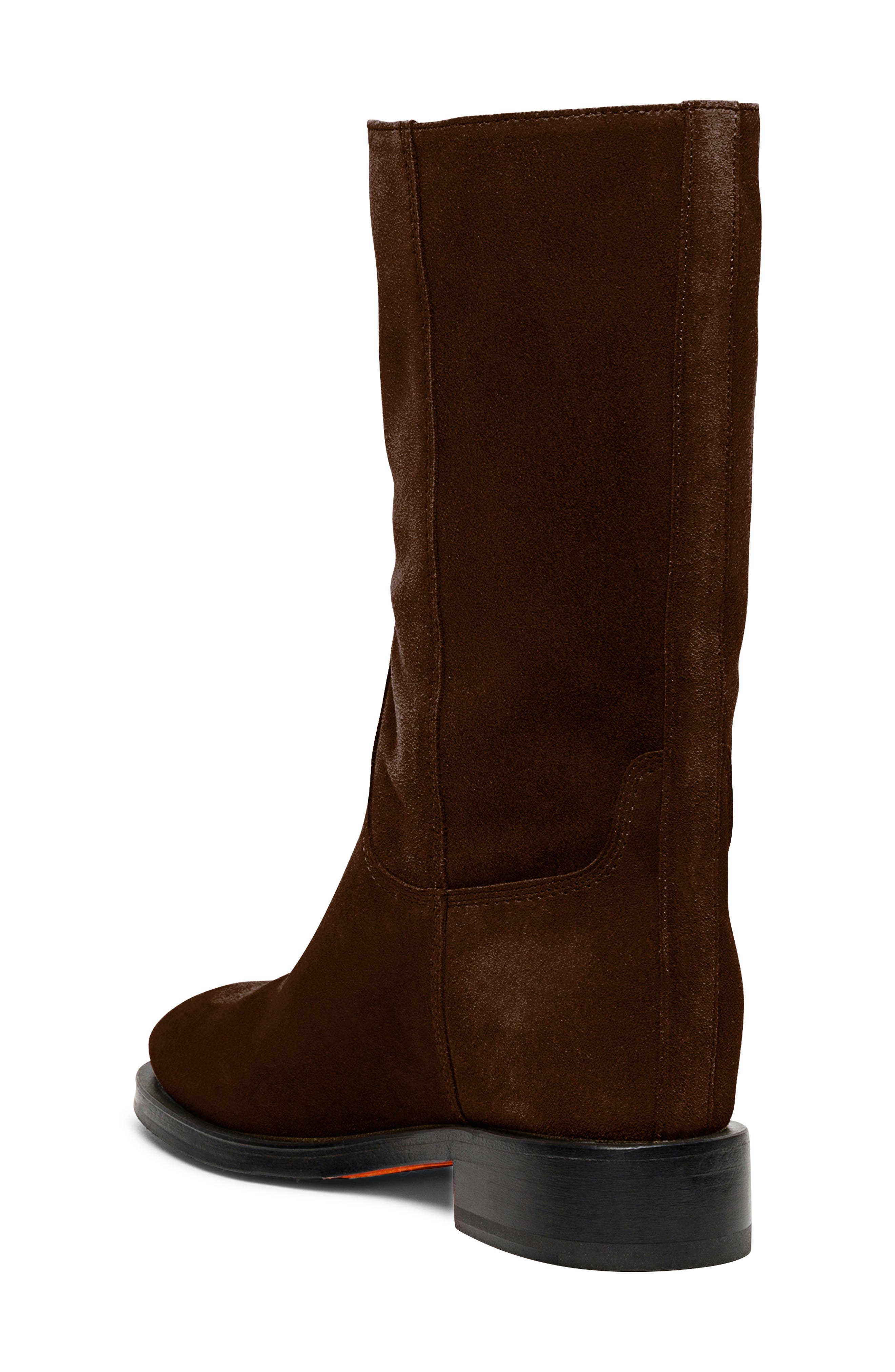 Suede Boot, Alternate, color, BROWN-T50