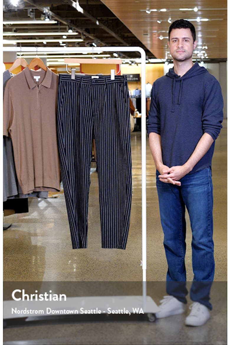 Fubar Pleated Pinstripe Pants (Men) | Nordstrom