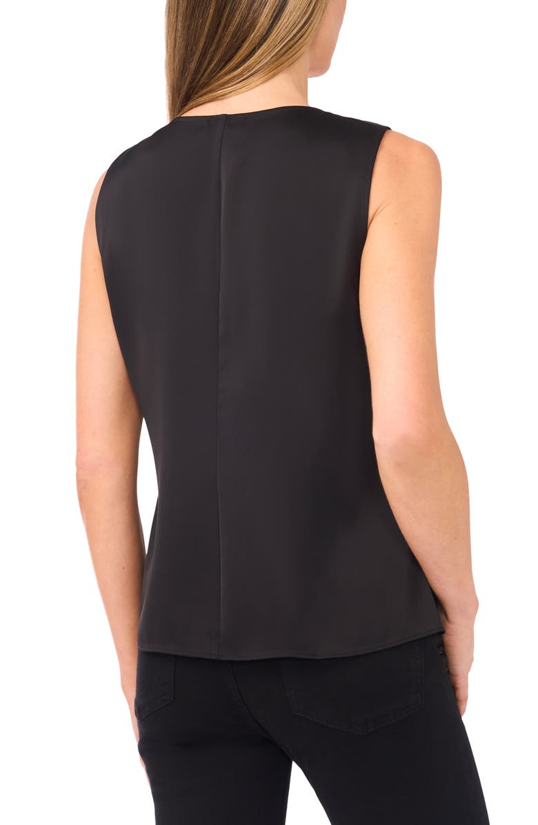 CeCe Sleeveless Twist Neck Top, Alternate, color, 