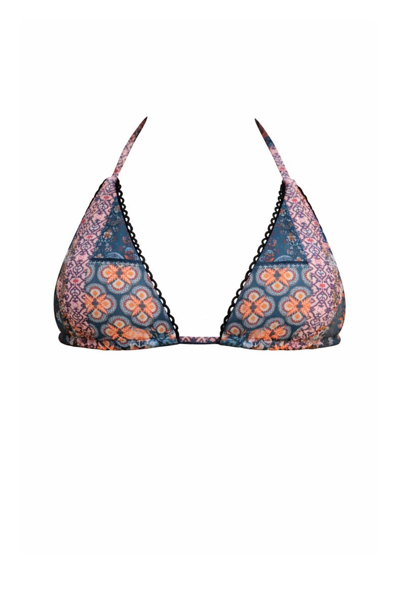 India Bikini Top, Main, color, Black