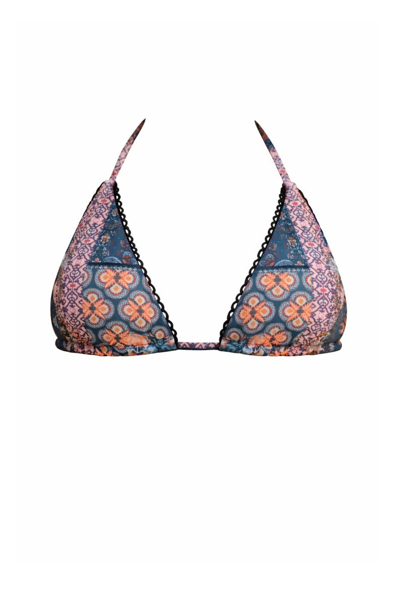 Ivy Swimwear India Bikini Top, Main, color, Black