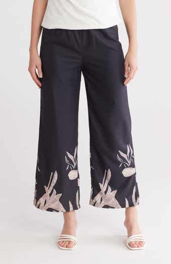 Forgotten Grace Floral Pull-On Pants