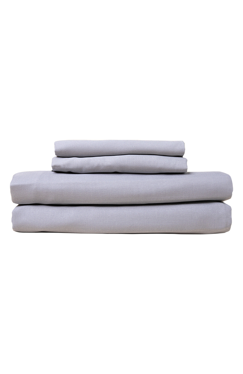 Slumber Cloud Performance Linen Blend Sheet Set In Gray