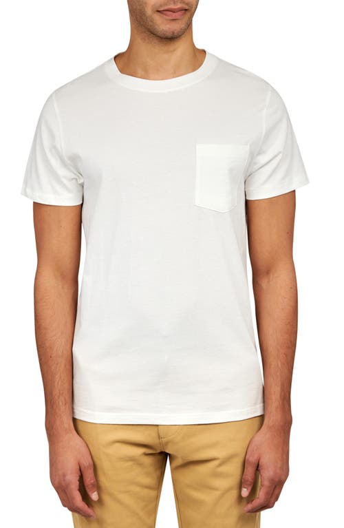 Construct Solid Crew T-shirt In White