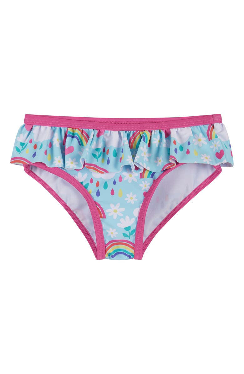 Andy & Evan Kids' Hearts and Rainbows Two-Piece Rashguard Swimsuit, Alternate, color,