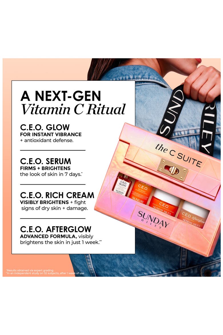 The C Suite Vitamin C 4-Piece Set $121 Value, Alternate, color, NO COLOR