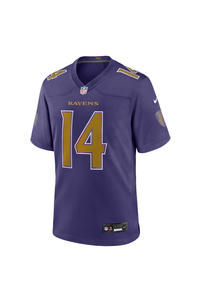 Men's Nike Kyle Hamilton Purple Baltimore Ravens Alternate Game Jersey, Alternate, color, Purple