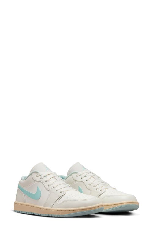 Jordan Air  1 Low Sneaker In Sail/igloo