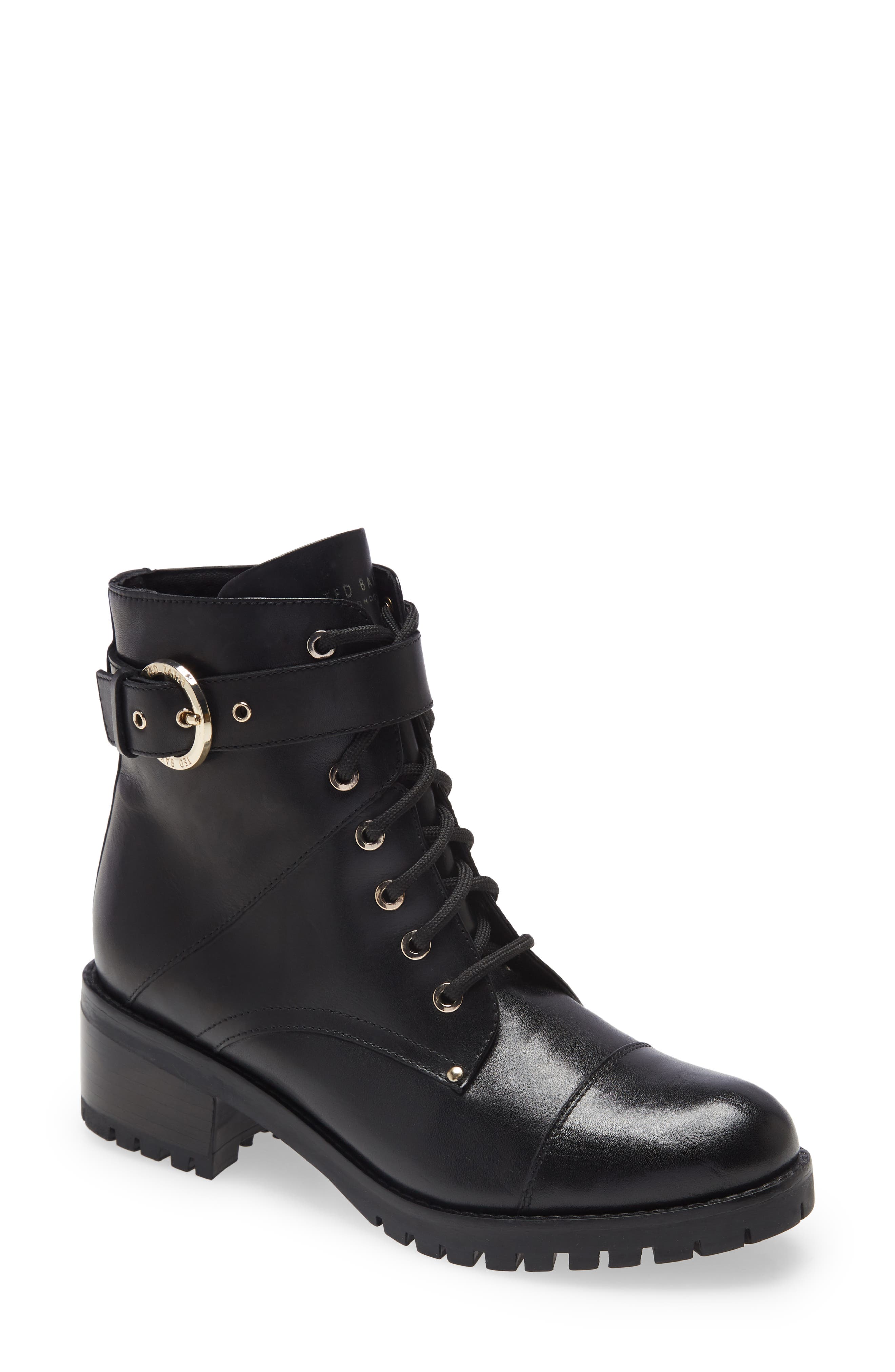 Ted Baker London Lirya Combat Boot, Main, color, 
