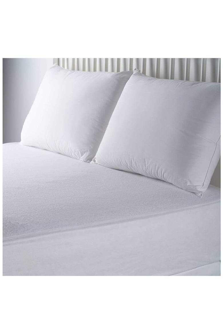 Waterproof Mattress Protector, Alternate, color, WHITE