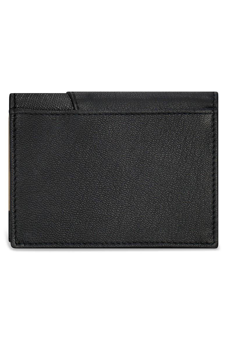 Iconic Card Holder, Alternate, color, BLACK/ BLACK