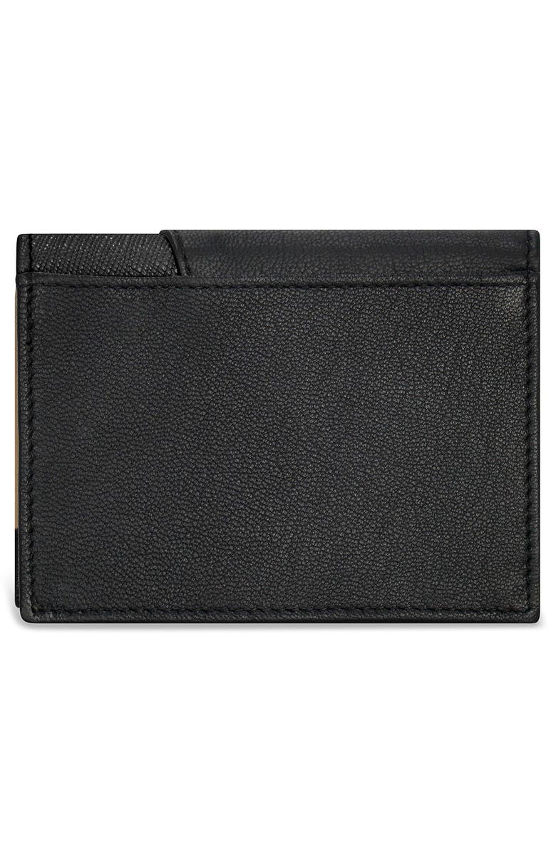 CHAMPS Iconic Card Holder, Alternate, color, Black/ Black