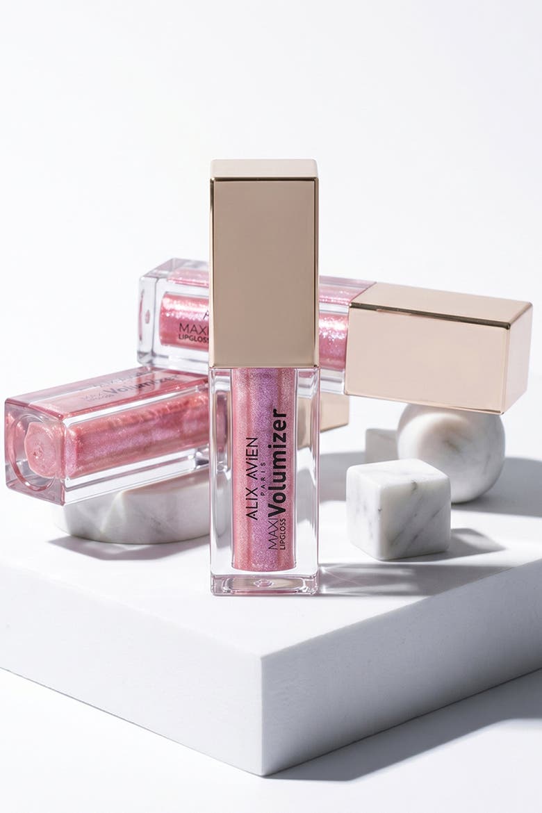 Maxi Volumizer Lip Gloss, Alternate, color, Rosy Violet