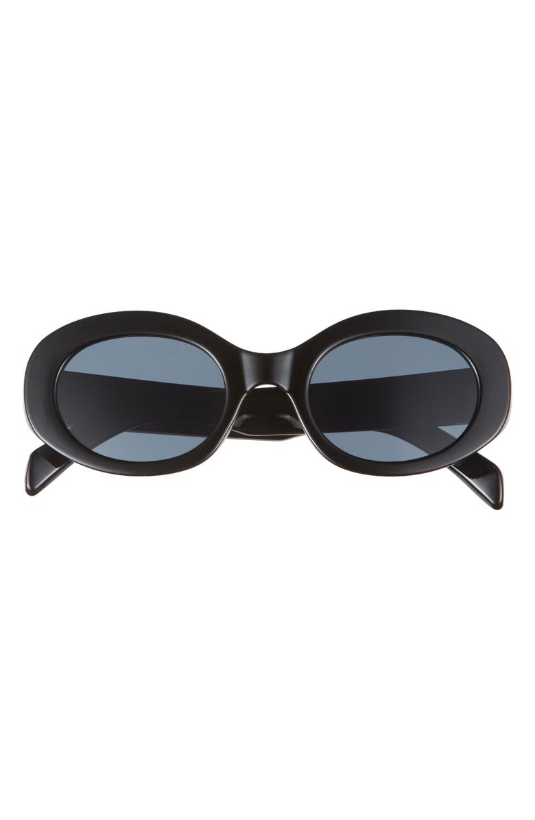 Wisdom Frame 16 Round Sunglasses, Main, color, 