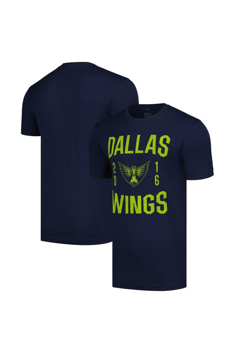 Unisex Stadium Essentials  Navy Dallas Wings City Year T-Shirt, Main, color, Navy