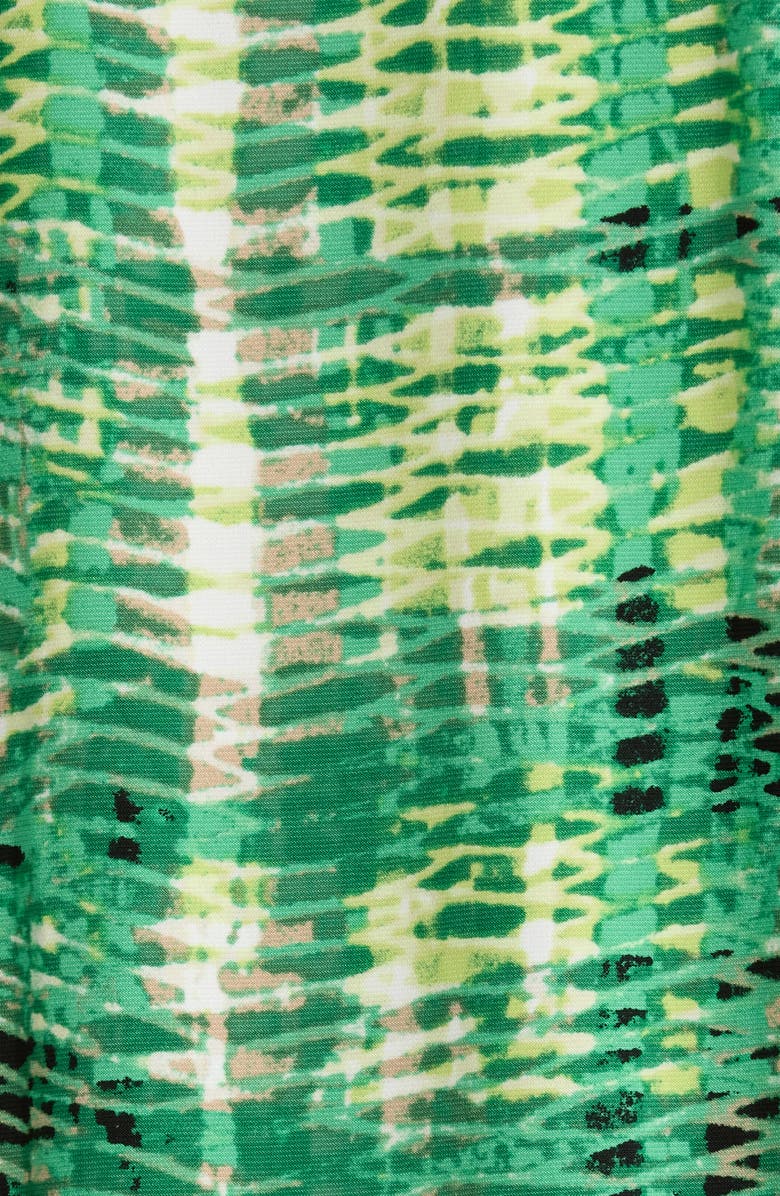 KASPER Printed Dolman Sleeve Top, Alternate, color, Lush Green Multi