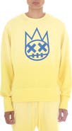 Cult of Individuality Shimuchan Flocked Logo Graphic Sweatshirt