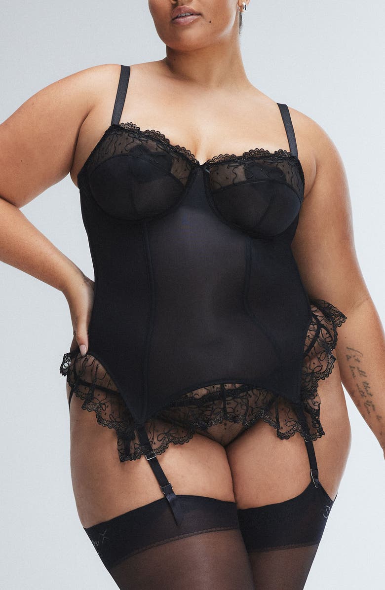 SAVAGE X FENTY Loveline Undewire Basque, Main, color,