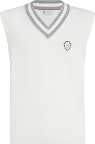 Brunello Cucinelli Cotton knit vest