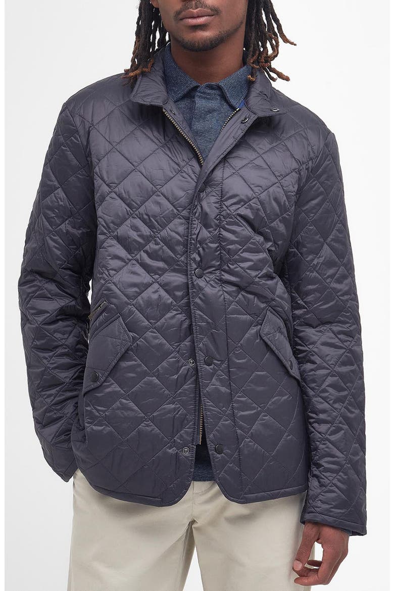 Flyweight Chelsea Quilted Jacket, Main, color, NAVY