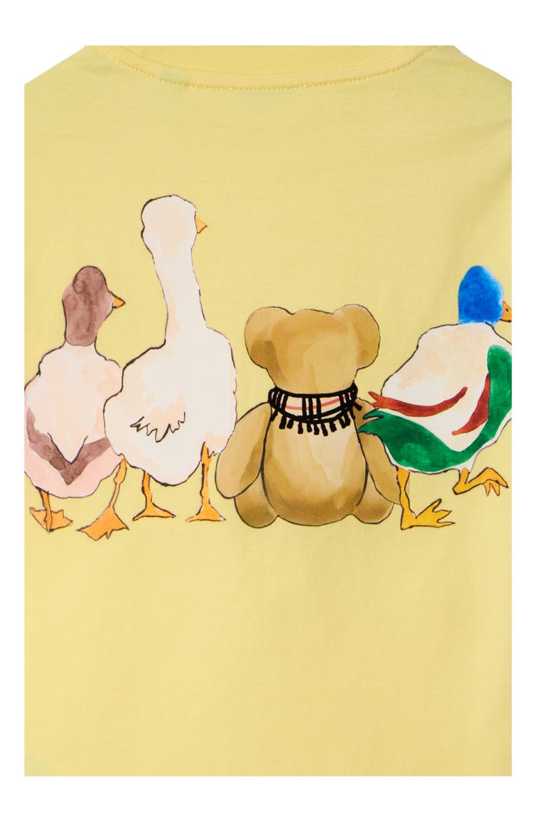 Burberry Thomas Bear and Friends Cotton T-shirt, Alternate, color,