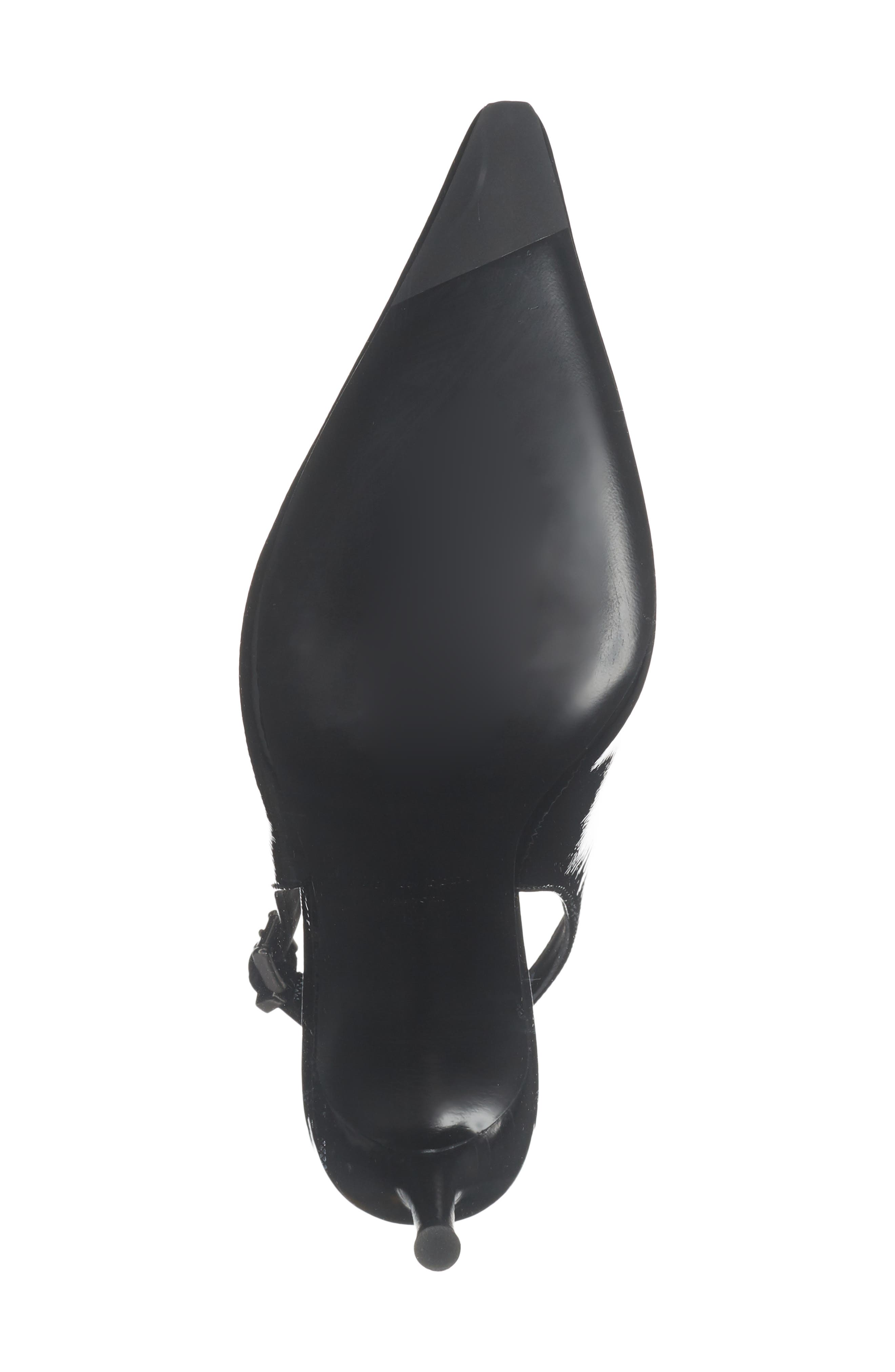 rag & bone Mercer Pointed Toe Slingback Pump, Alternate, color, Black