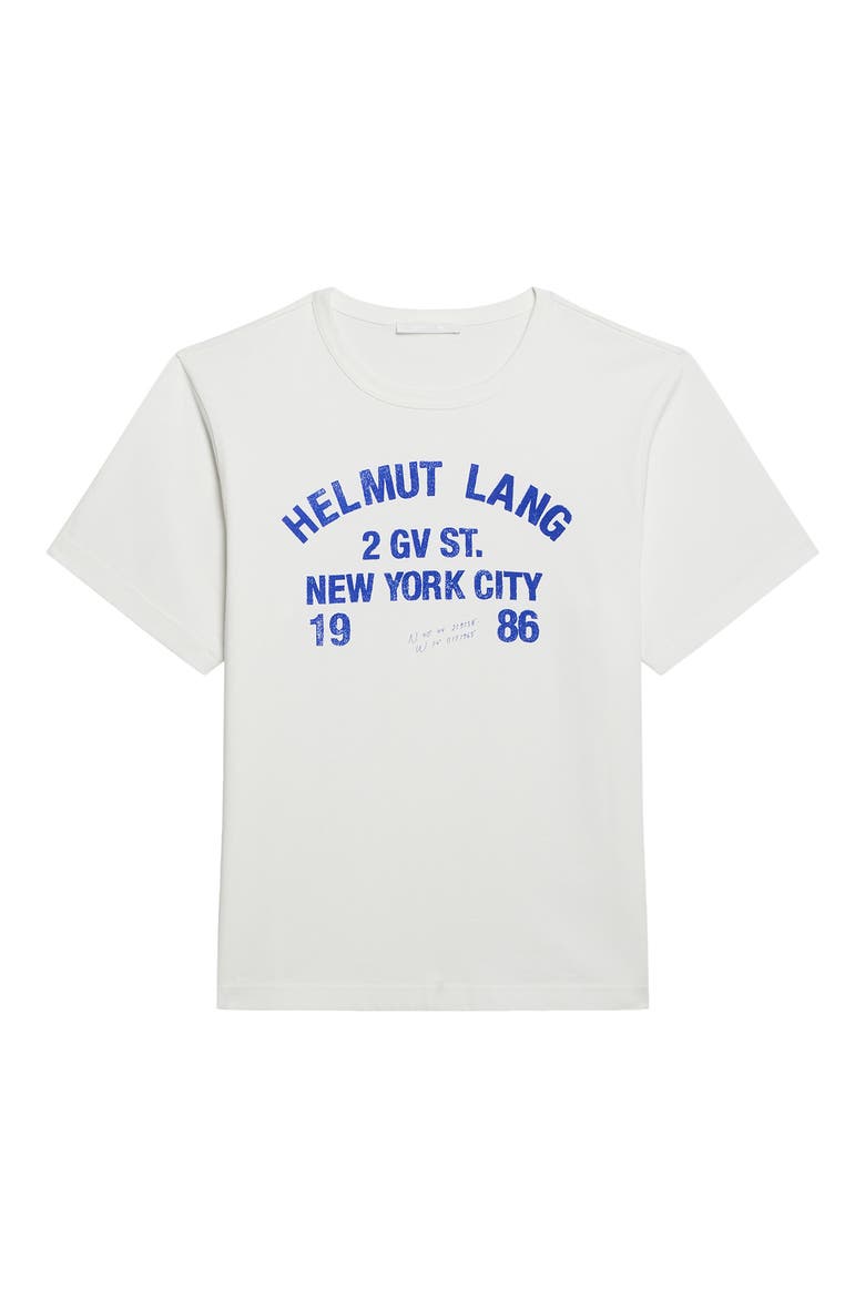 Varsity Cotton Graphic T-Shirt, Alternate, color, OPTIC WHITE