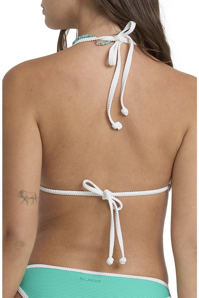 Tanlines Bound Remi Triangle Bikini Top, Alternate, color, PARADISE GREEN