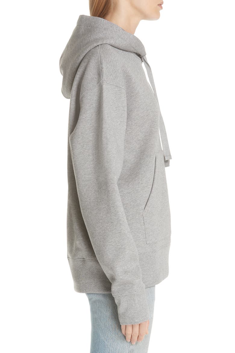 Ferris Face Unisex Hoodie, Alternate, color, LIGHT GREY MELANGE
