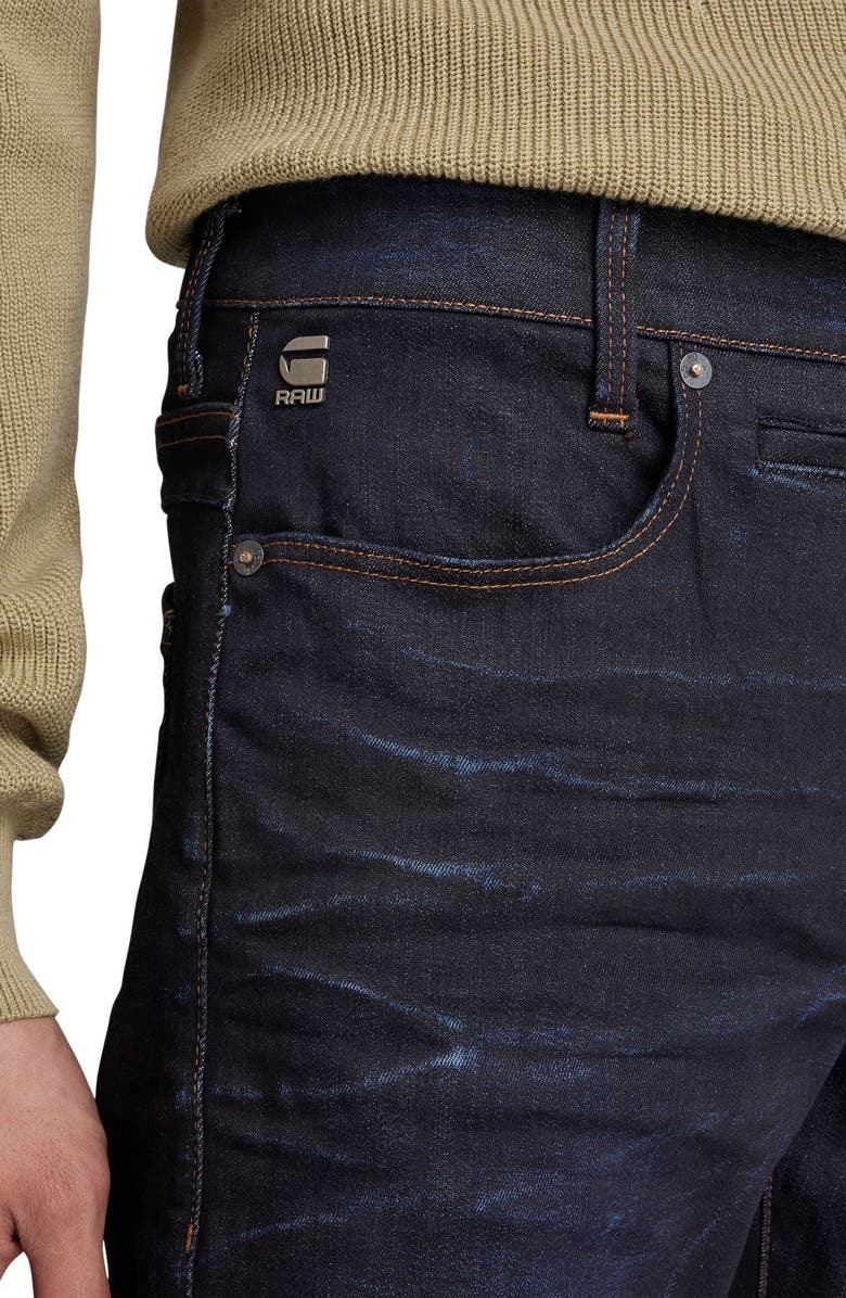 G-STAR D-Staq Slim Fit Jeans, Alternate, color, Dark Aged