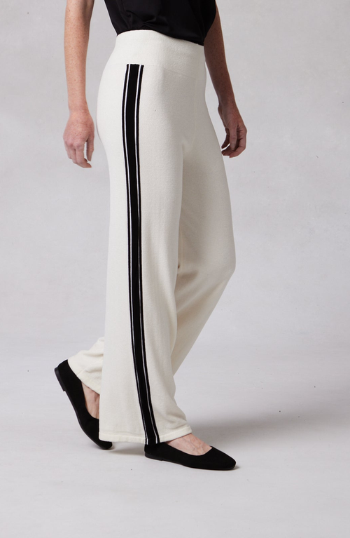 KASHWERE APPAREL PALAZZO TRACK PANTS