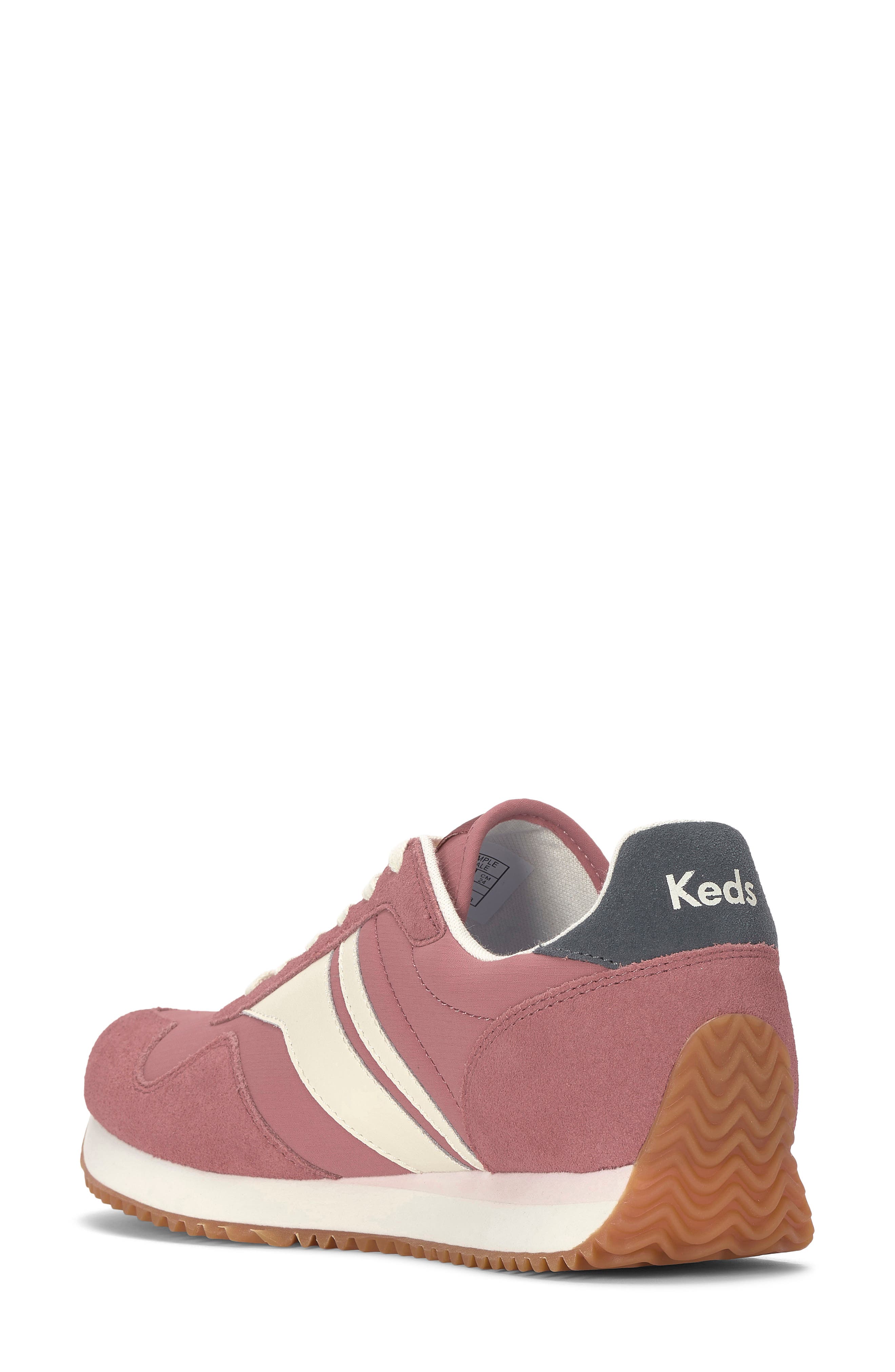 Rena Sneaker, Alternate, color, DUSTY ROSE