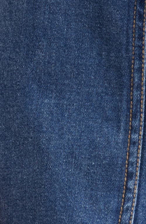 Rails Womens Classic Blue Foster Paper Bag-waist Denim Shorts In Blue