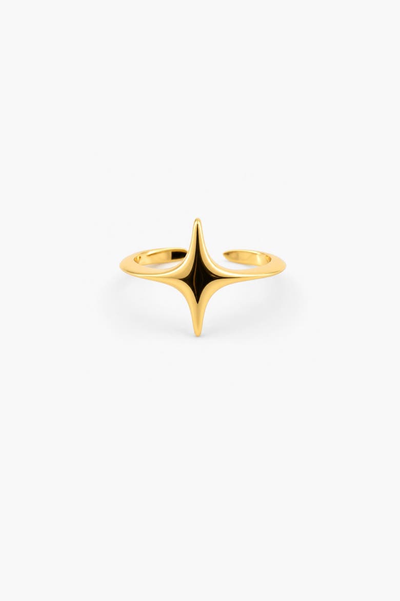 Margaret Star Ring, Alternate, color, Gold