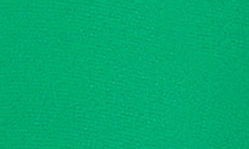 Shop Cece Flutter Sleeve Georgette Top In Lush Green