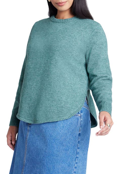 Scoop Hem Sweater