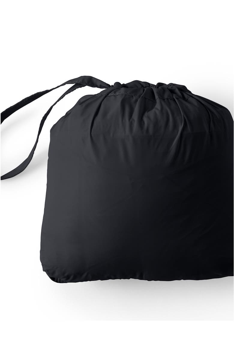 Lands' End Wanderweight Packable Ultralight Down Vest, Alternate, color, Black