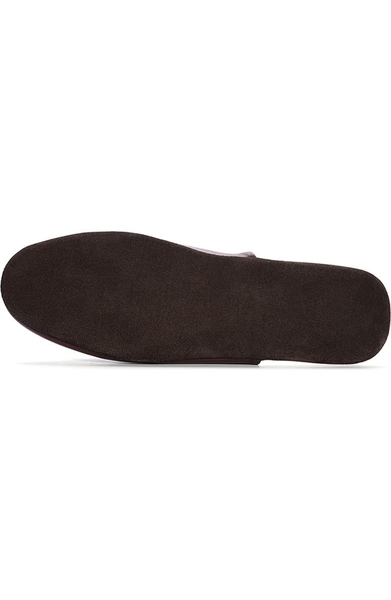 Anthony Veer Clark Leather Scuff Slipper, Alternate, color, Dark Red