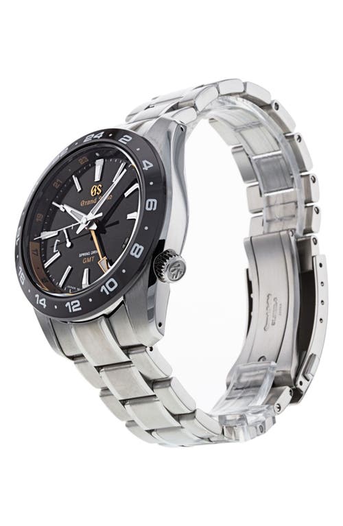 Watchfinder & Co. Grand Seiko  2021 Sport Spring Drive Gmt Bracelet Watch, 40.5mm In Metallic