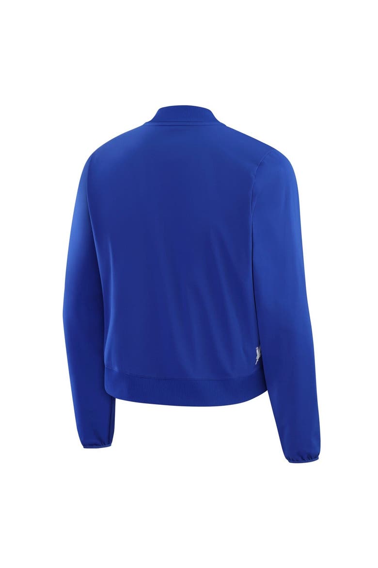 Women's Nike Blue Team USA Bliss Performance Full-Zip Bomber Jacket, Alternate, color, Blue