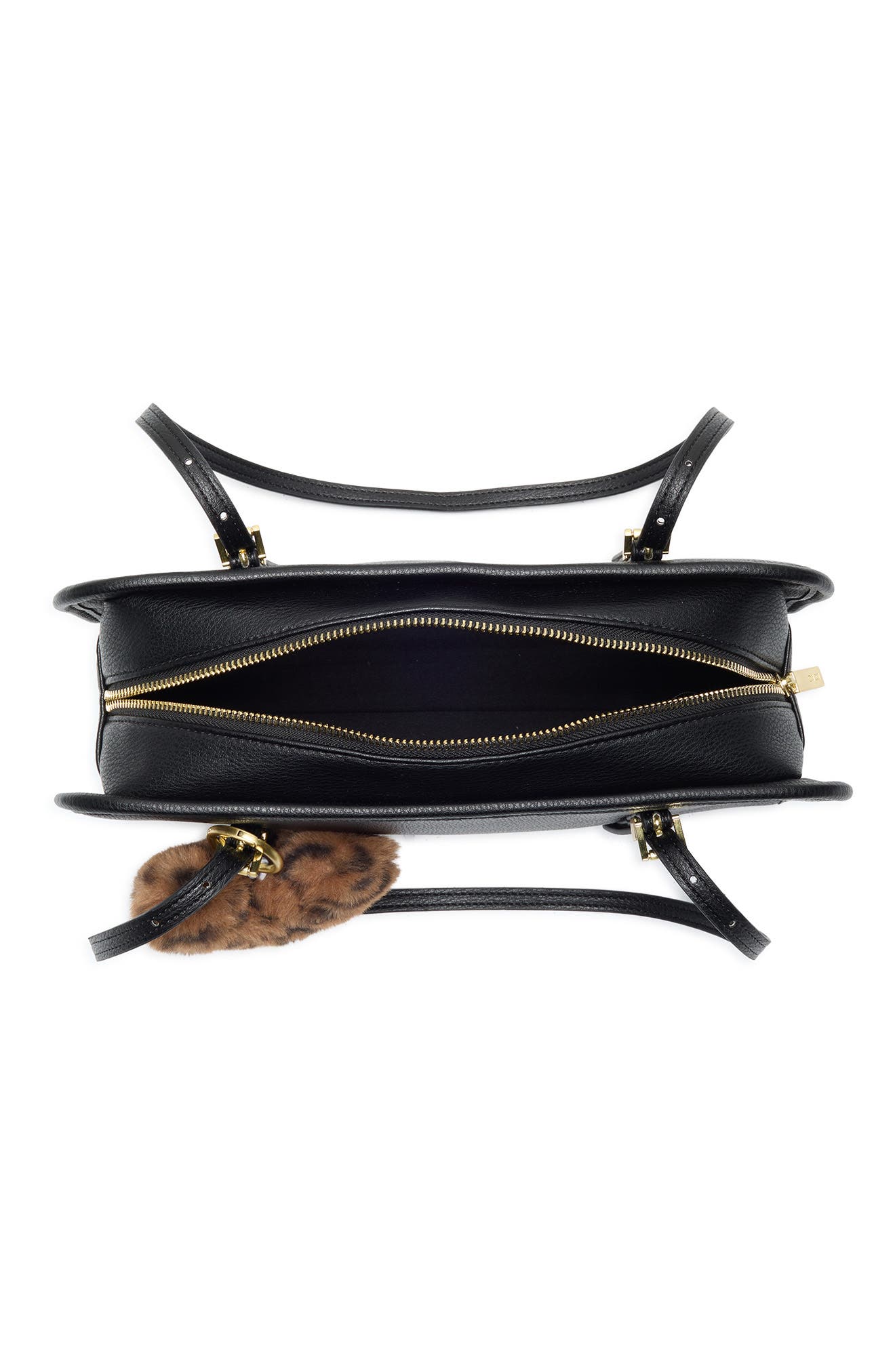 BCBG East/West Satchel Bag, Alternate, color, Black