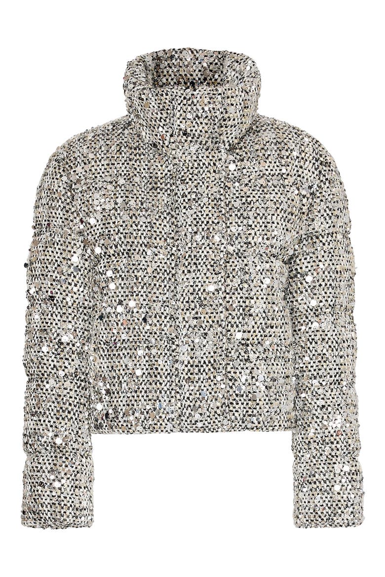 Hayes Sequin Tweed Jacket, Alternate, color, BLACK MULT