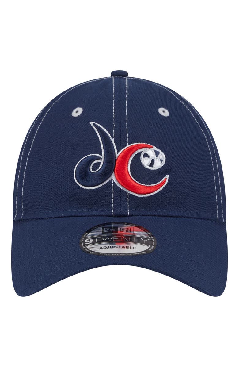 New Era Unisex New Era Navy Washington Mystics Core Alt Logo 9TWENTY Adjustable Hat, Alternate, color, Navy