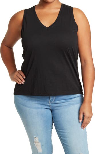 (取寄) メイドウェル レディース ウィスパー コットン V-ネック タンク Madewell women Whisper Cotton V-Neck Tank Mineral Blue Madewell Whisper Cotton V-Neck Tank Rusted Orange SM