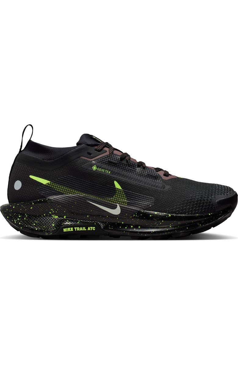 Nike Pegasus Trail 5 Gore-Tex<sup>®</sup> Waterproof Running Shoe, Alternate, color, 009 Black/Vltice